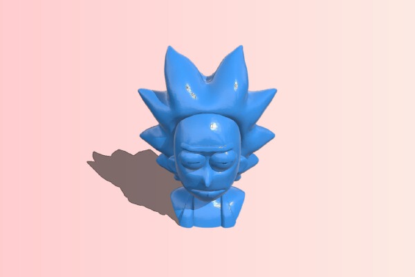 Rick Sanchez Bust | 3d print model