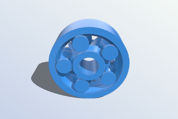 Clutch or One Way Bearing - Print in Place | 3d print model