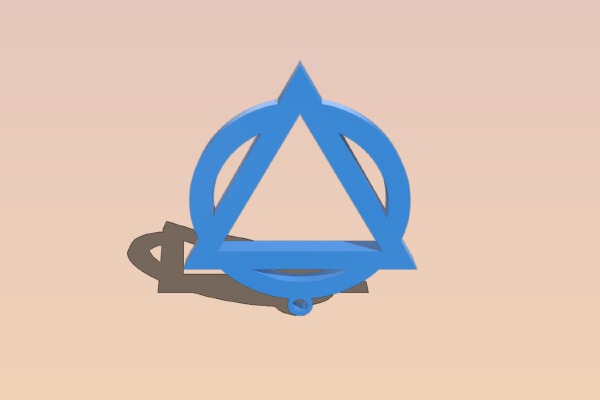 Enter Shikari Logo Keyring | 3d print model