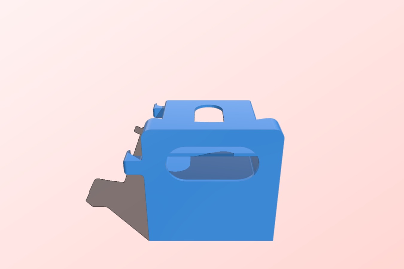 Poop Bag Hopper With Key Holder