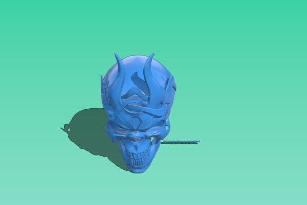 Devil’s head | 3d print model