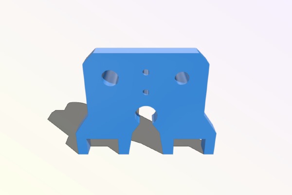 Extruder Filament Tube Guide | 3d print model
