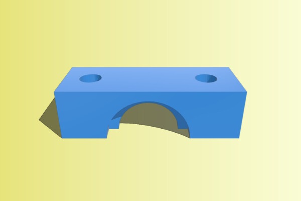 Geeetech Carriage Compatible Groove mount | 3d print model
