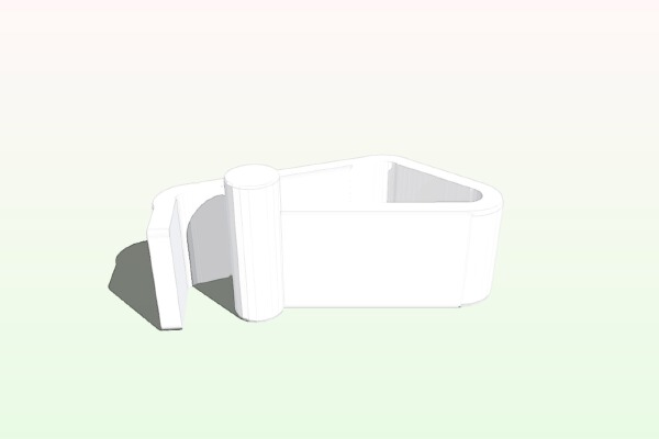 KELTEC KSG Shotgun Immobilizer aka Chamber Flag With Picatinny Clamp | 3d print model