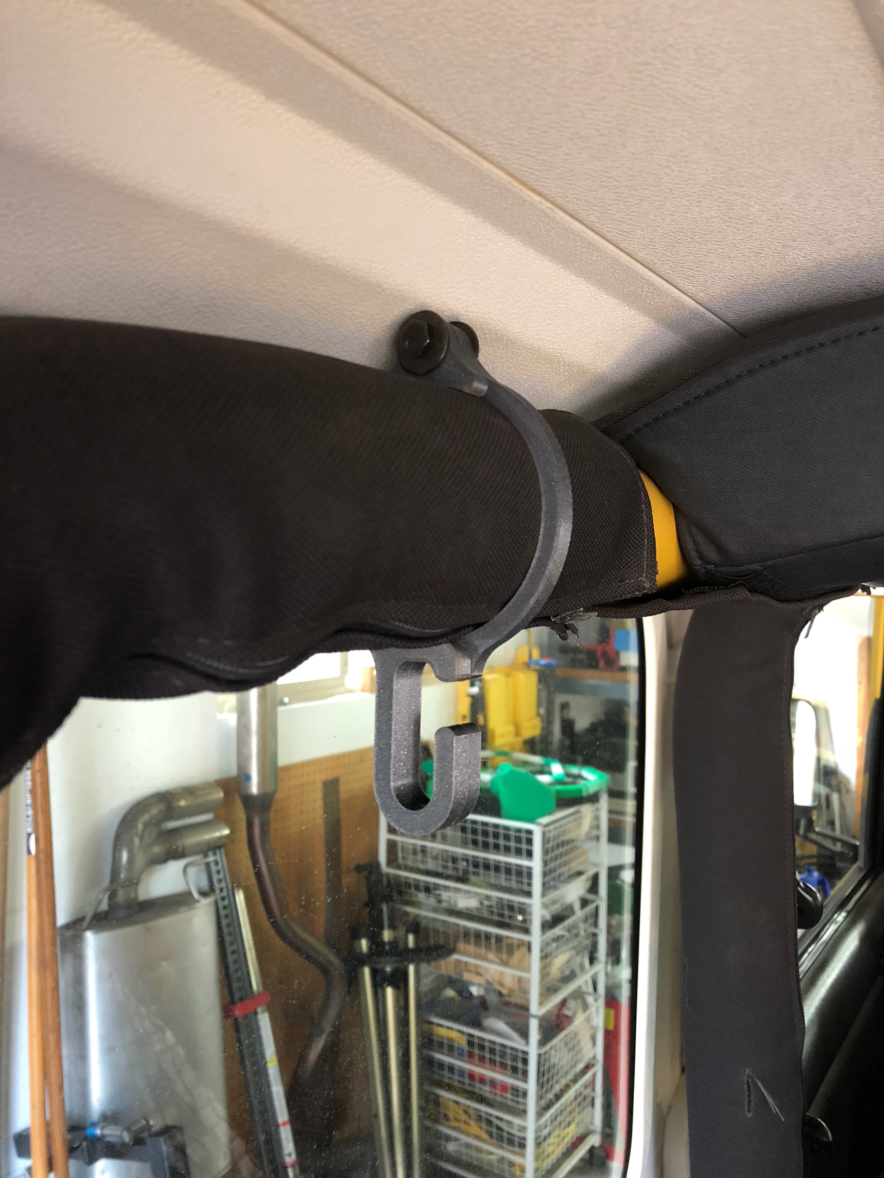 Jeep Rollbar Hook