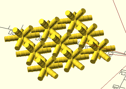 Connecteur paille  fractale sierpinski | 3d print model