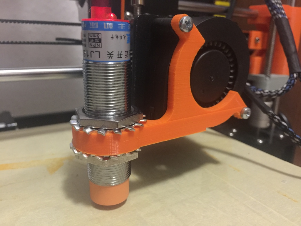 Anet A8 Autolevelsensor Fanmount