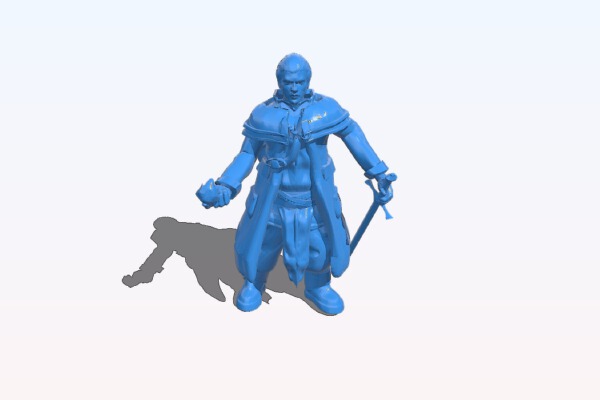 Cunning Warlock | 3d print model