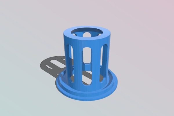 Customizable Net Cup | 3d print model