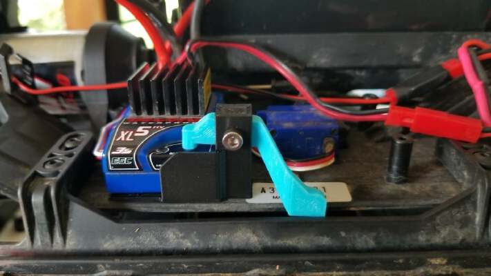 Traxxas TRX-4 Esc External switch | 3d print model