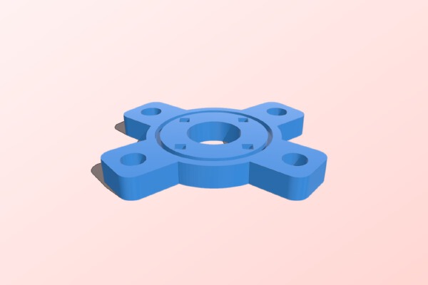 KTM 990 SMT Rotopax Mount | 3d print model