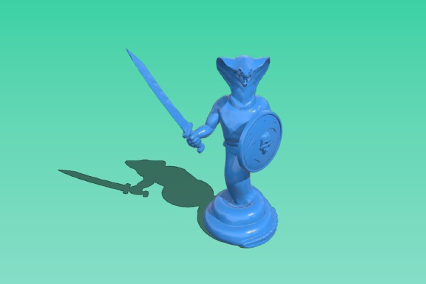 Snake warrior | 3d print model