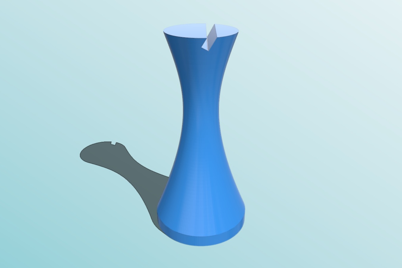 Minimalist chess set – bishop