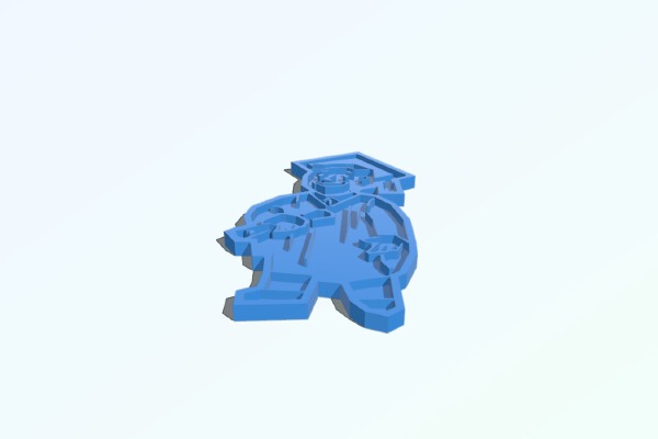 Pin - Vault Boy - Graduation | 3d print model
