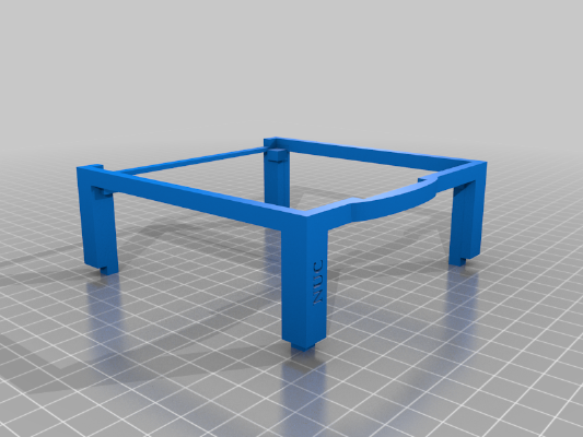 Intel NUC modular rack | 3d print model