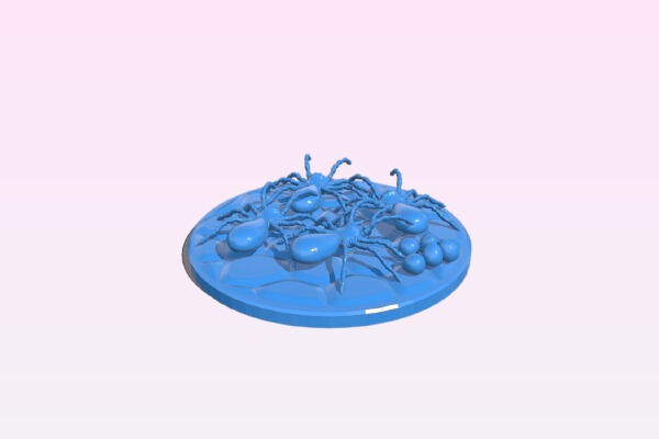 Spider swarm | 3d print model