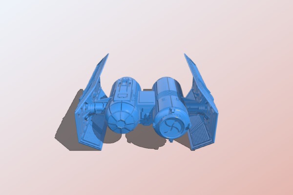 SW - TIE_BR Boarding Shuttle | 3d print model