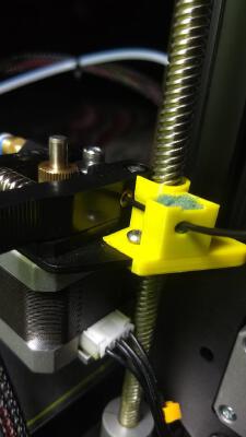 Ender 3 Filament Guide and Filter | 3d print model