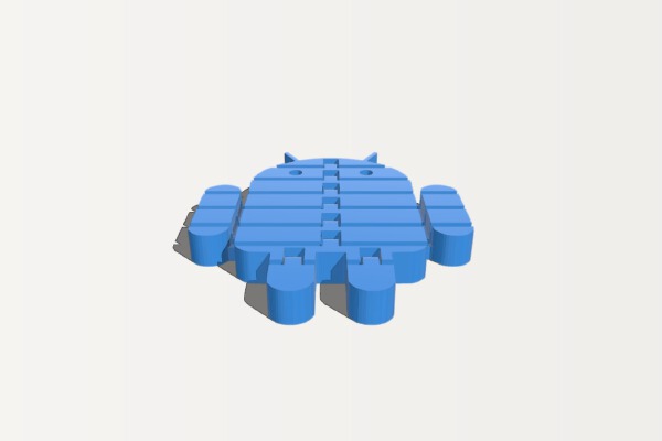 flexi android fixed | 3d print model