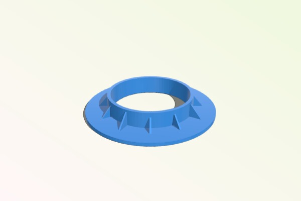 Remix for "Kingroon KP3S Top Mount Spool Holder" - Roller | 3d print model