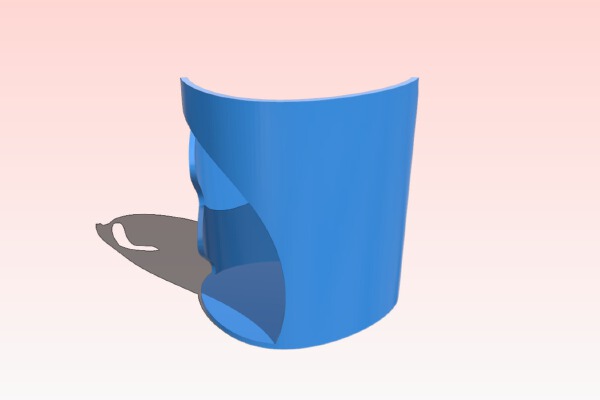 Pen pot Multiple extruders | 3d print model