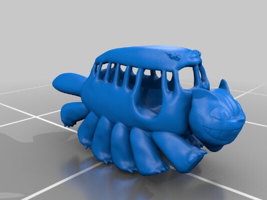 Totoro's Catbus - improved Version | 3d print model