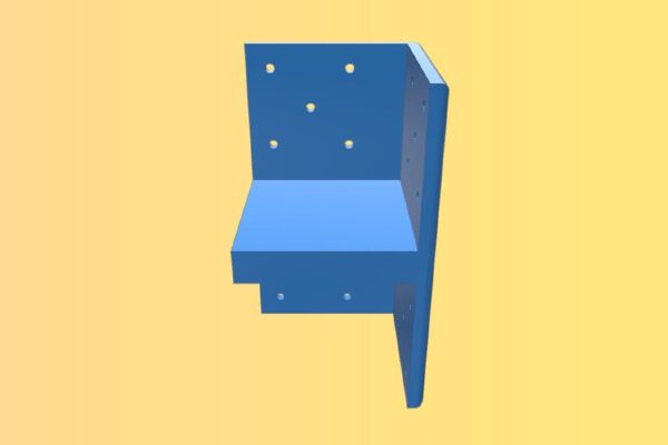 IKEA LACK Table Leg coupling connector | 3d print model