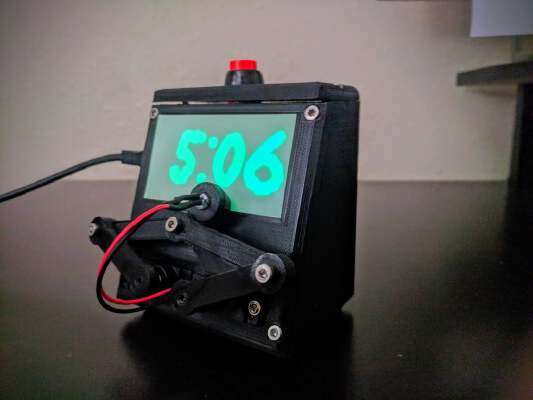 Glow-In-Dark Plot Clock | 3d print model