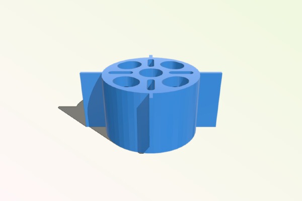 Flying wing FX61 engine support (more thickness) | 3d print model