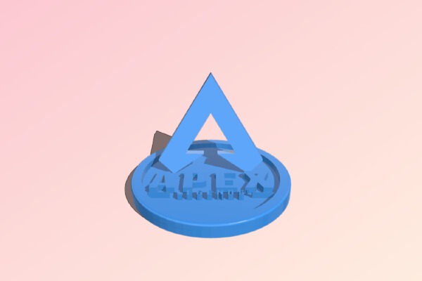 Apex Legend logo | 3d print model