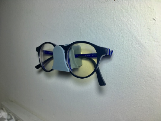 Eyeglasses wall mount holder | 3d print model