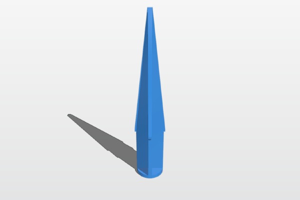 Candy Cane Peg | 3d print model