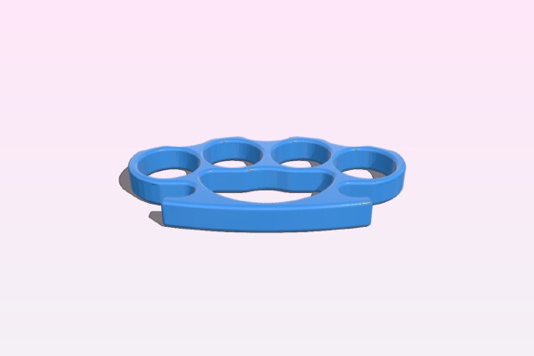 Brass Knuckles | 3d print model