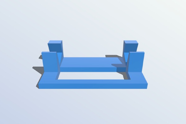Sturdy Phone Stand | 3d print model