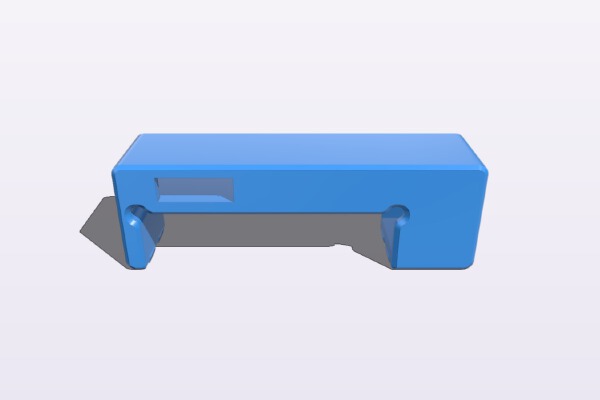 MicroSd to SD card Adaptor Holder | 3d print model