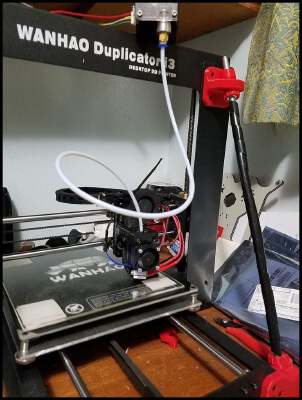 Wanhao Duplicator I3 Bowden Extruder for E3D V6  ReFresh | 3d print model