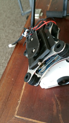 Quad Copter Gimbal Quick Release Assembly | 3d print model