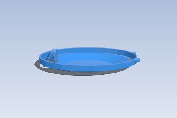 Comcast Cable Television Remote Battery Cover | 3d print model