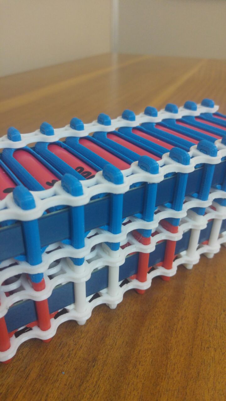 NWU Solar car battery holders