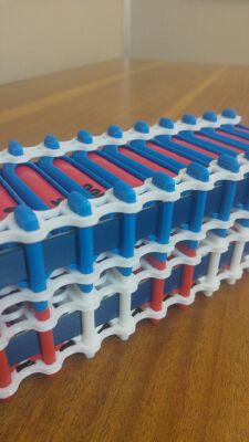 NWU Solar car battery holders | 3d print model