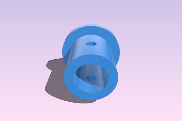 Casefeed body bushing small | 3d print model