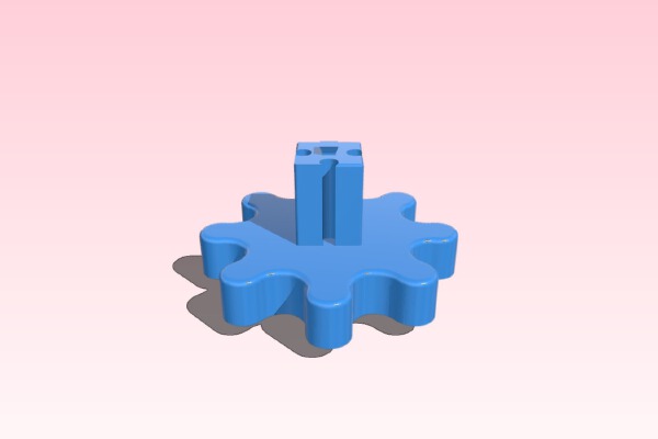 Gears!Gears!Gears! to Fischertechnik (uck-02f01m) | 3d print model