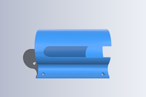 Gelber Sack Abroller Spender | 3d print model