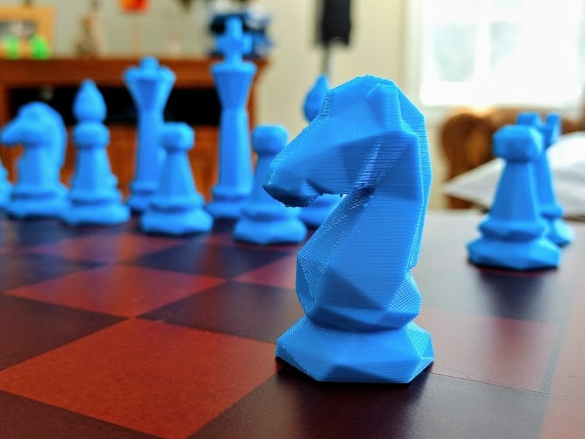 Low Poly Chess Set