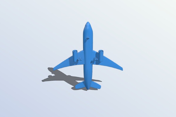 Airplane | 3d print model