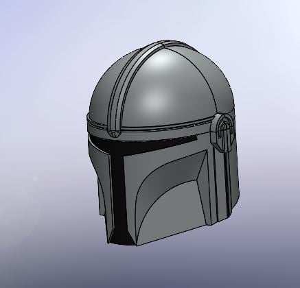 Mandalorian Helmet