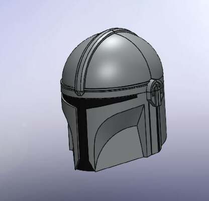 Mandalorian Helmet | 3d print model