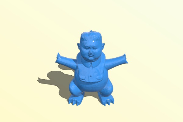 Kim Jong CharmUn | 3d print model