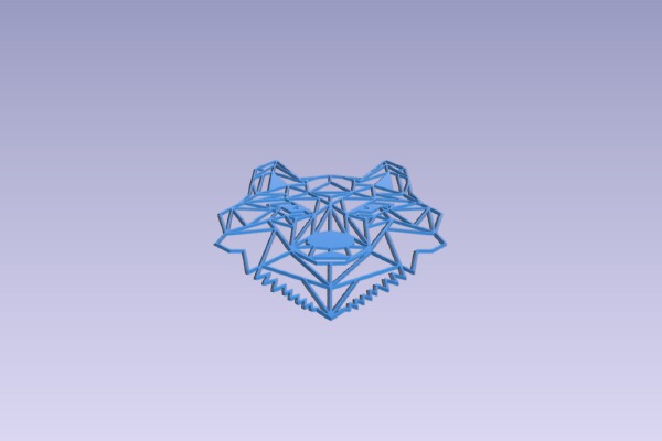 Fox decoration | 3d print model