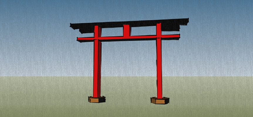 TORII SHINTO | 3d print model